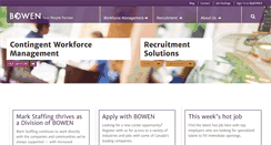 Desktop Screenshot of bowenworks.ca