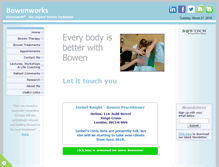 Tablet Screenshot of bowenworks.org